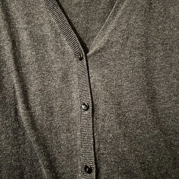 Ann Taylor Loft Cardigan dark gray size M - Picture 3 of 13